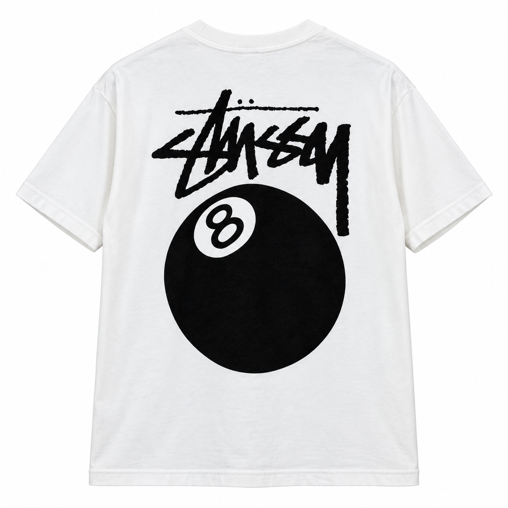 STUSSY 8 BALL TEE