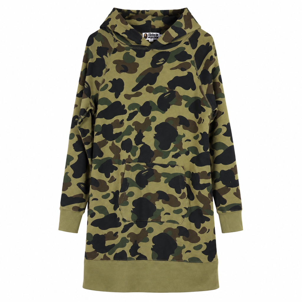 BAPE HOODIE DRESS