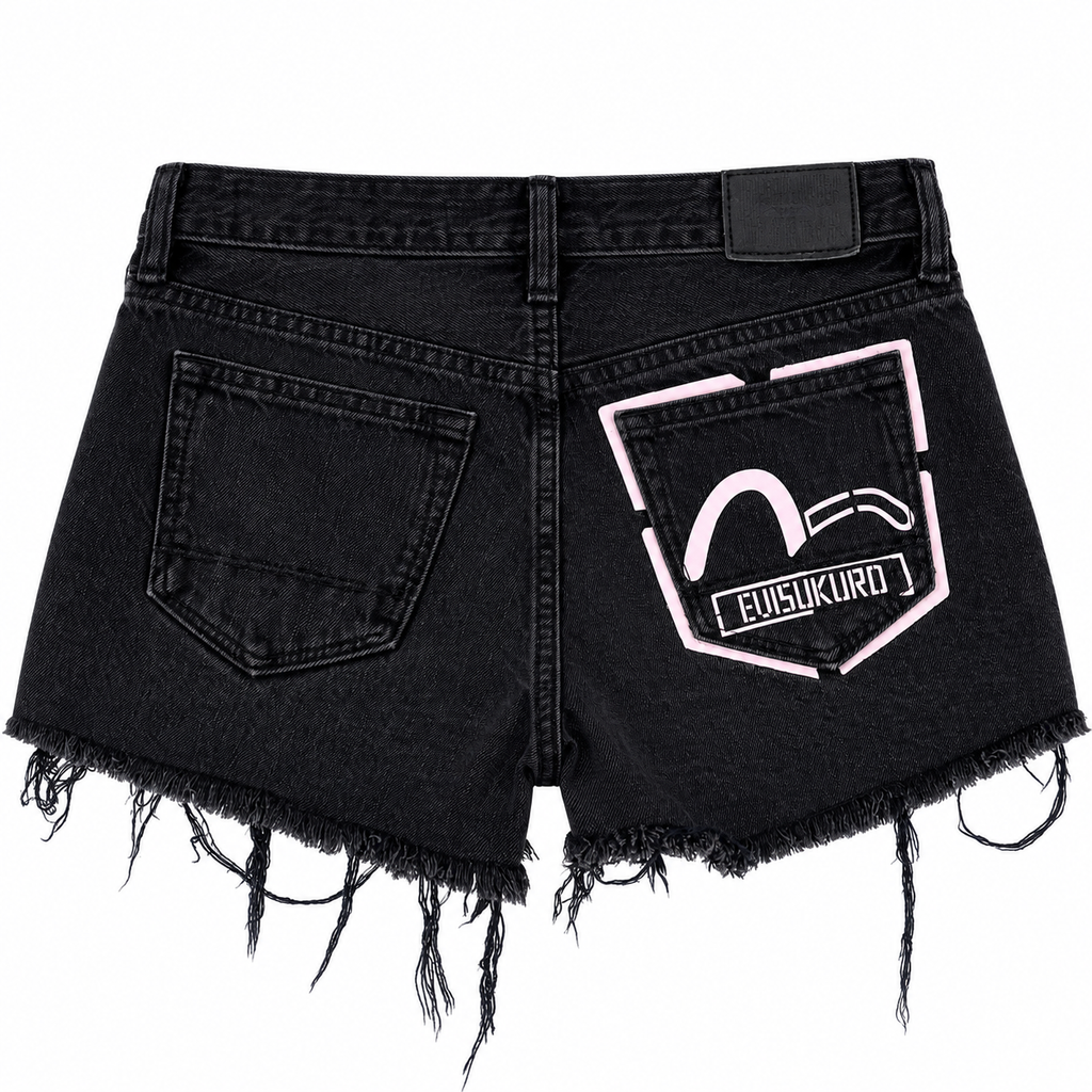 EVISU DENIM SHORT