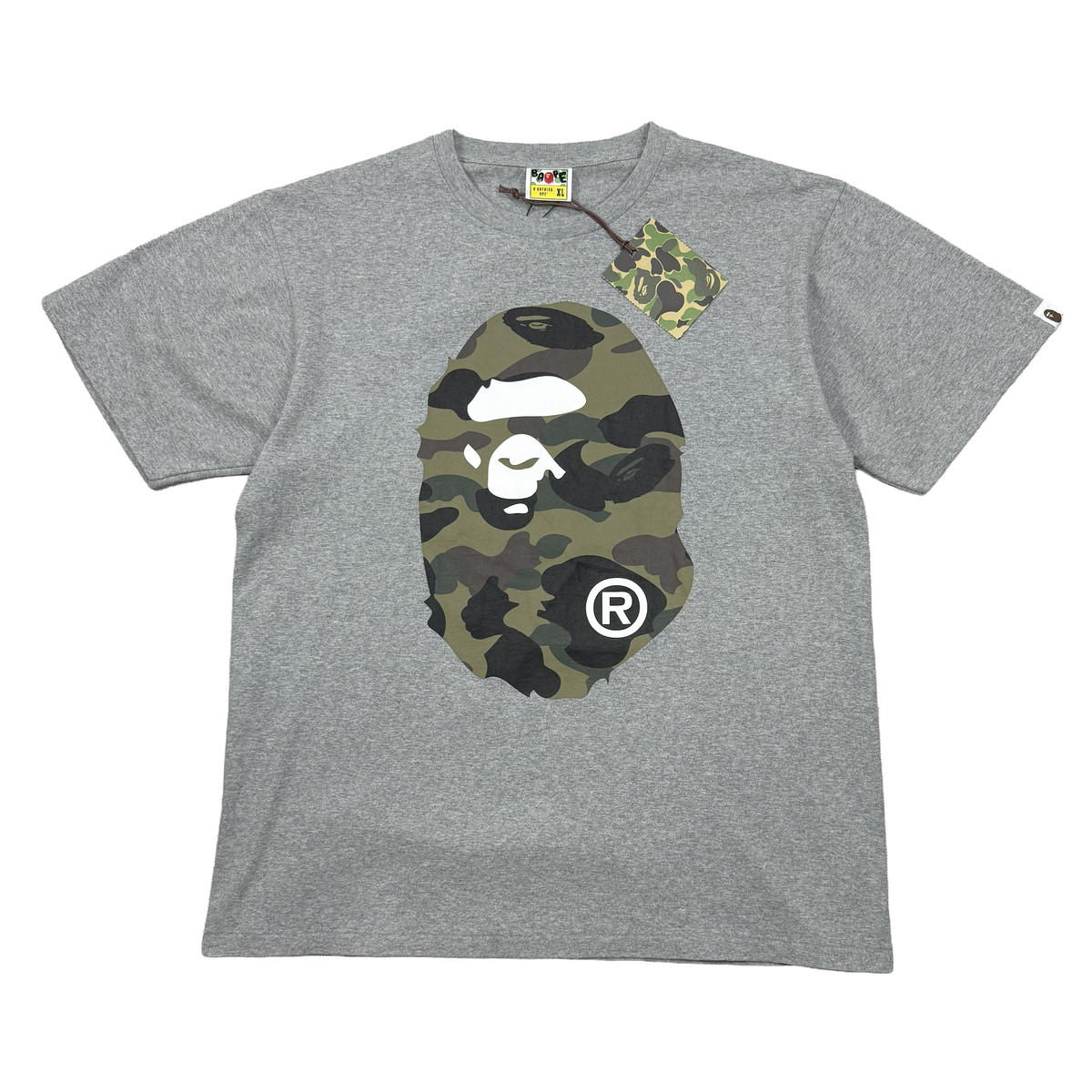 BAPE 1ST CAMO BIG APE HEAD TEE
