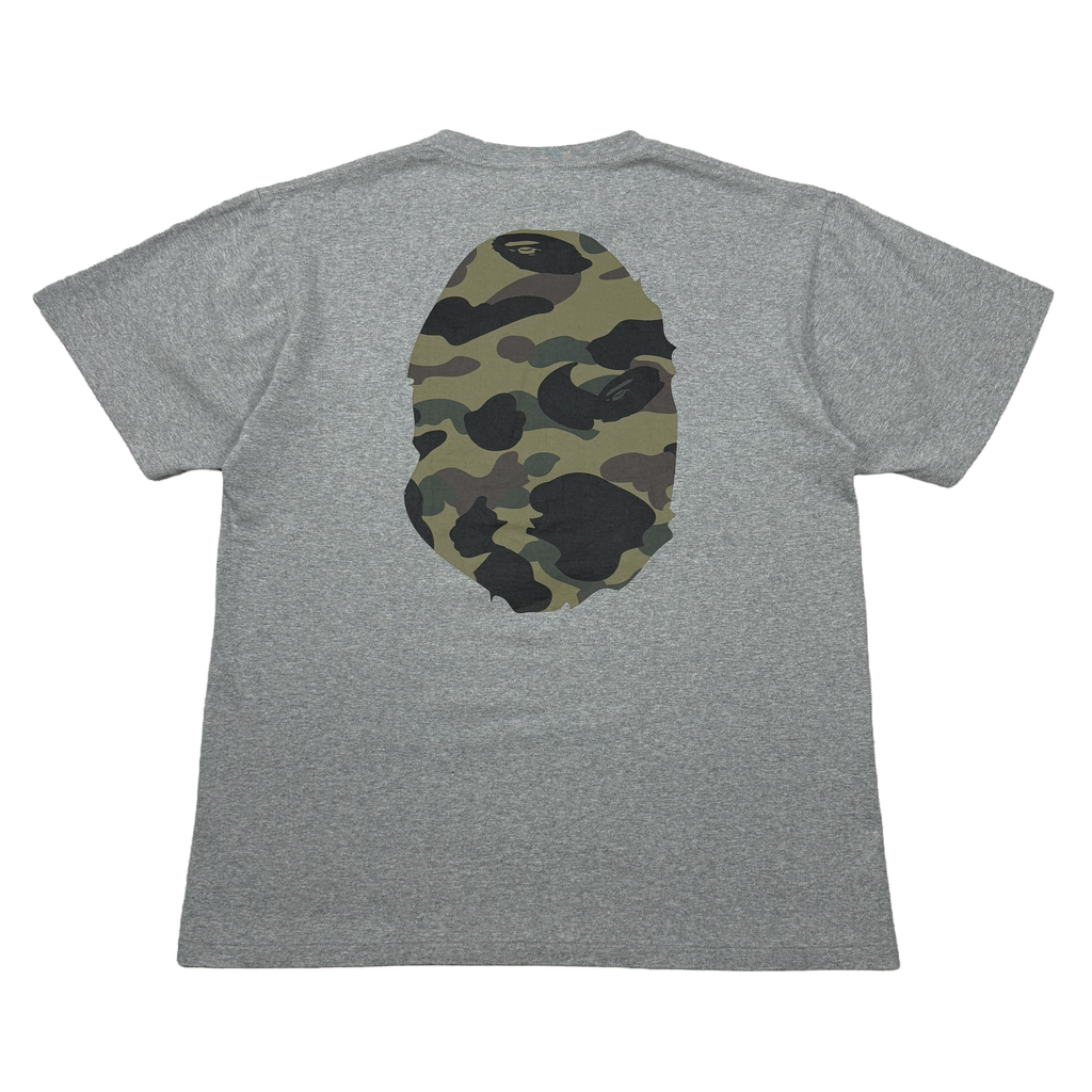 BAPE 1ST CAMO BIG APE HEAD TEE