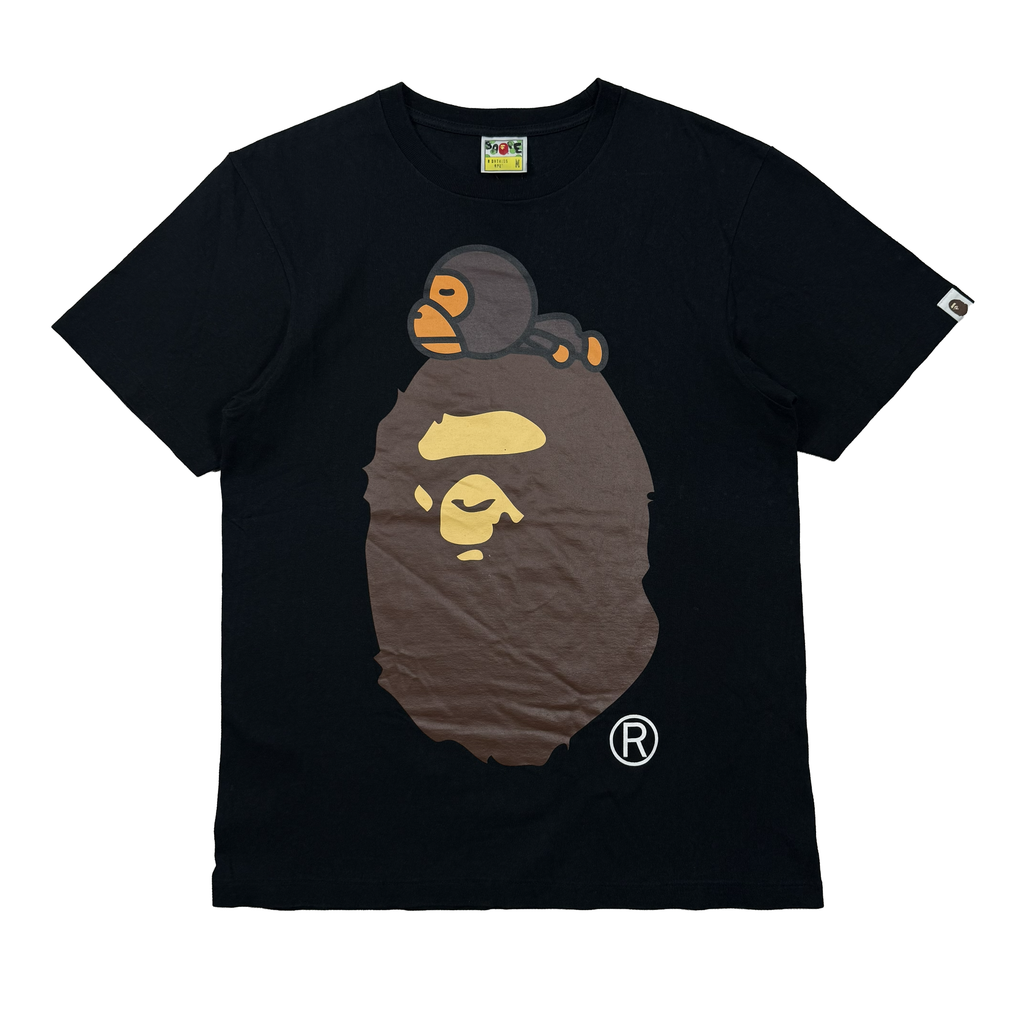 BAPE DIMENTION 2000 MILO ON BIG APE TEE