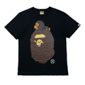 BAPE DIMENTION 2000 MILO ON BIG APE TEE