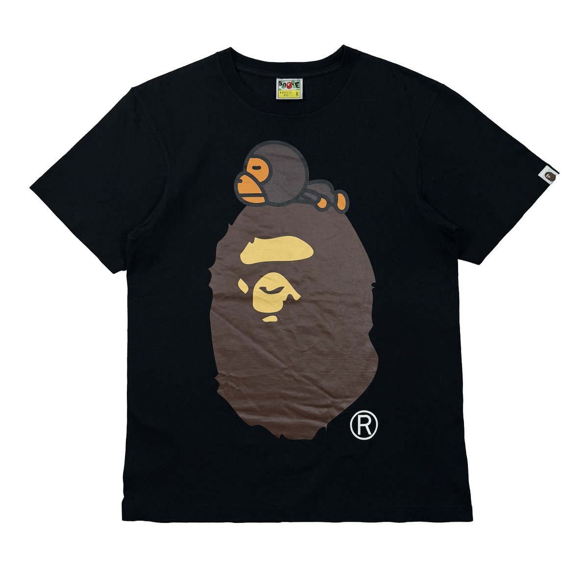 BAPE DIMENTION 2000 MILO ON BIG APE TEE