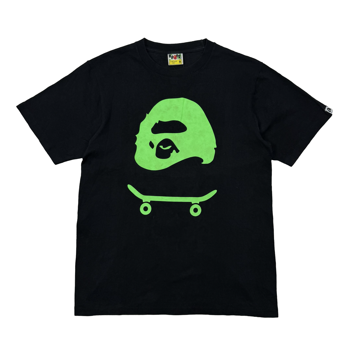 BAPE X YOSHIFUMI EGAWA " A SKATING APE" SKATE TEE