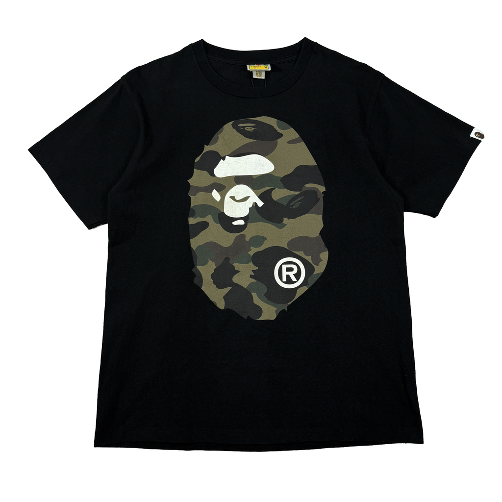 BAPE CAMO BIG APE HEAD TEE