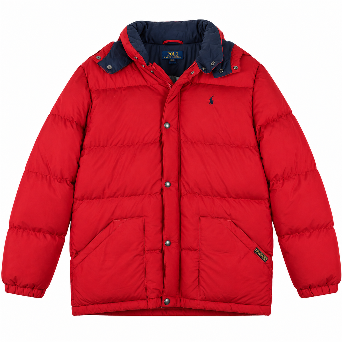 RALPH LAUREN RED PUFFER JACKET