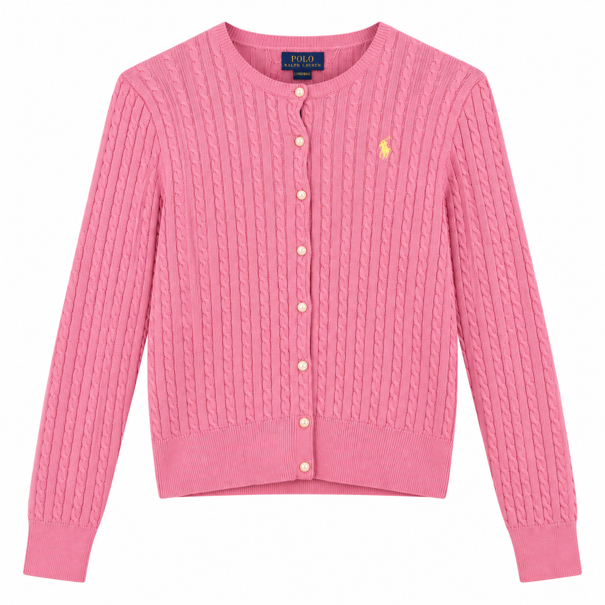 RALPH LAUREN CABLE-KNIT CARDIGAN