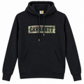 CARHARTT BLACK PULLOVER HOODIE