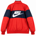 NIKE ORANGE RED BOMBER JACKET