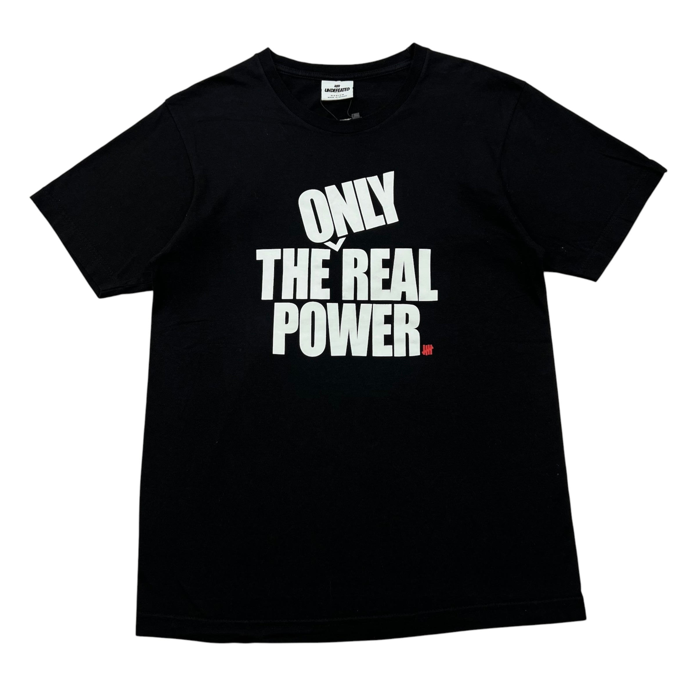UNDEFEATED ONLY THE REAL POWER