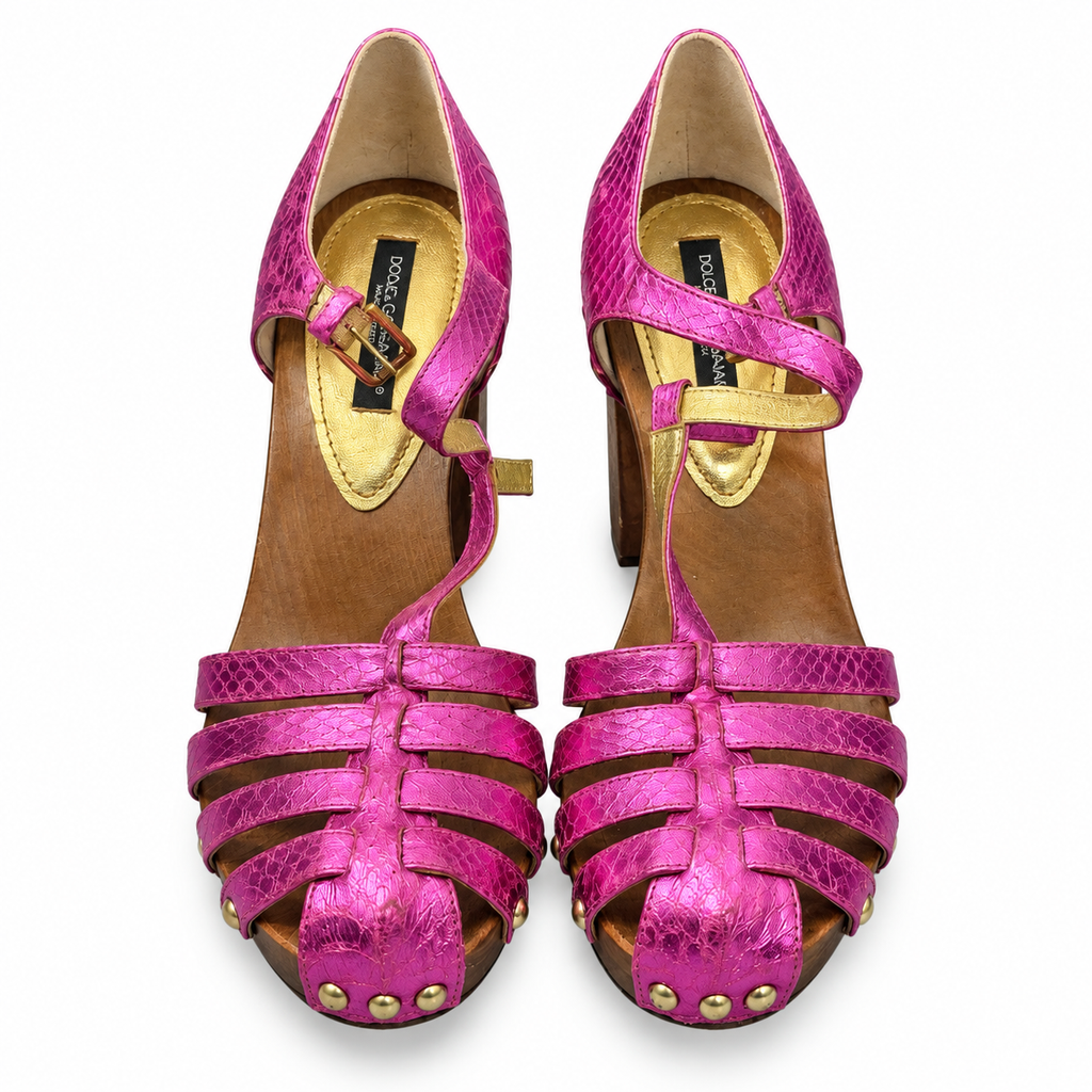 DOLCE&GABBANA GOLD PINK