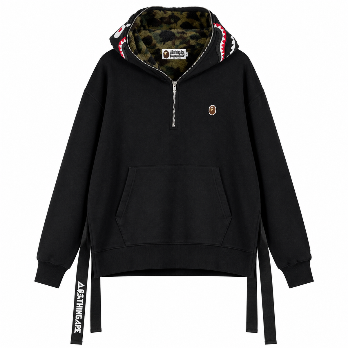 BAPE SHARK HALFZIP