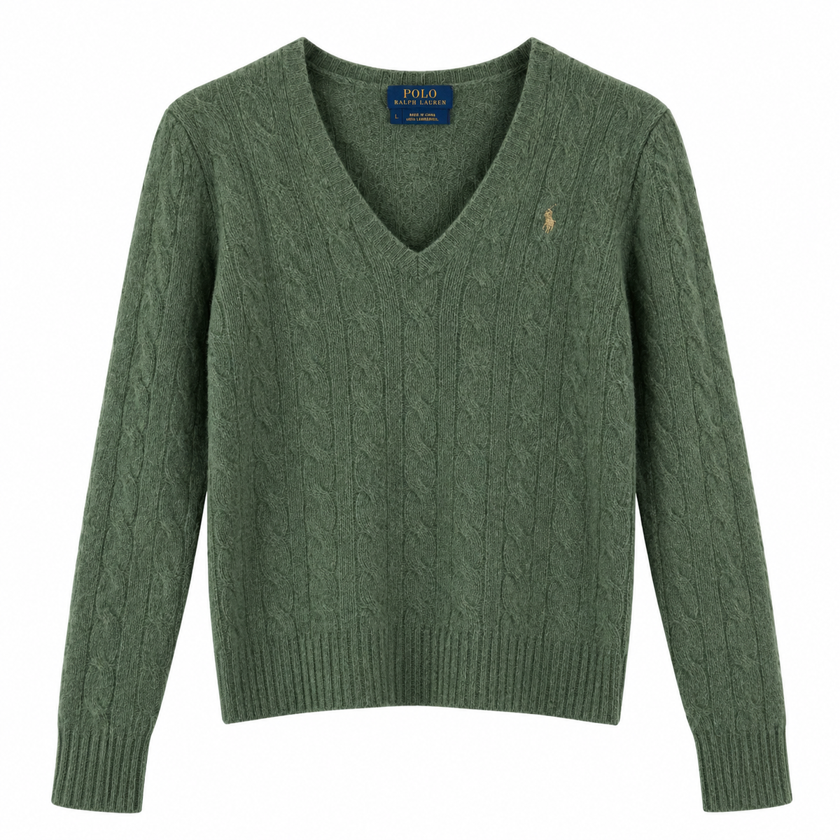 RALPH LAUREN KNIT SWEATSHIRT