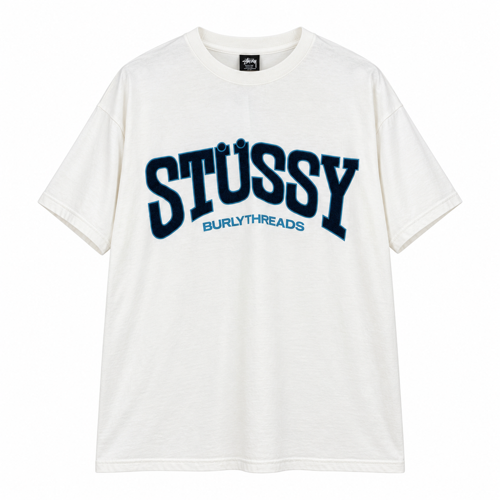 STUSSY BURLY THREADS TEE