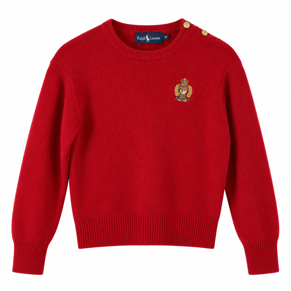 RALPH LAUREN KNIT SWEATSHIRT