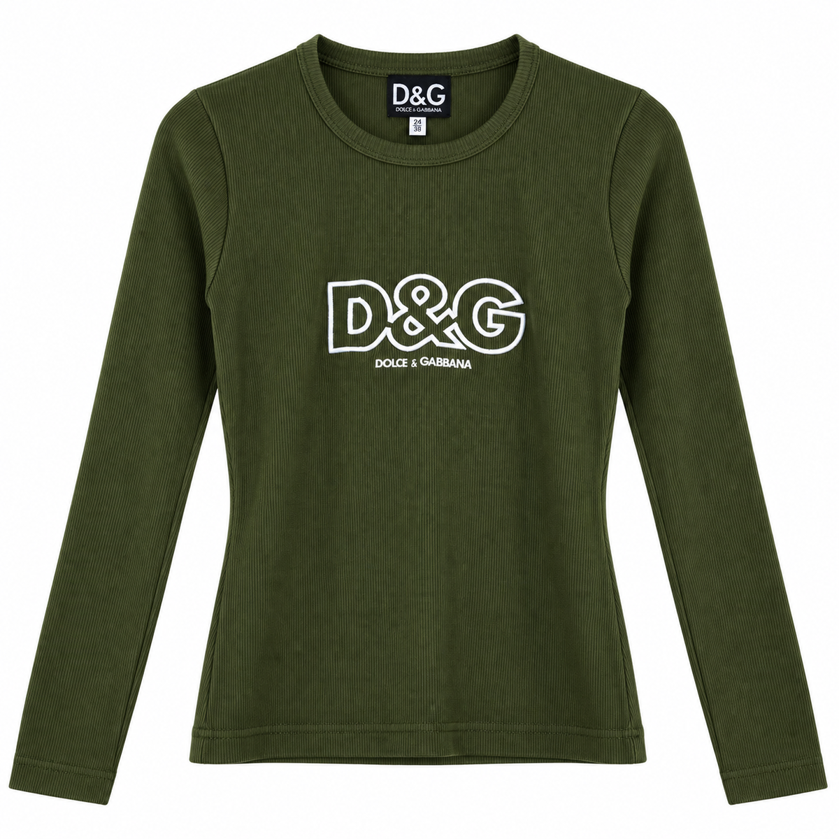 VINTAGE DOLCE & GABBANA EMBROIDERED KNITTED