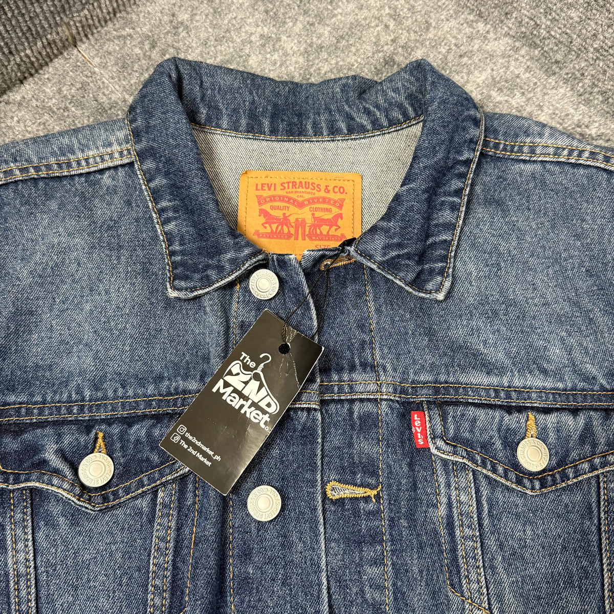 LEVI'S DARK INDIGO DENIM