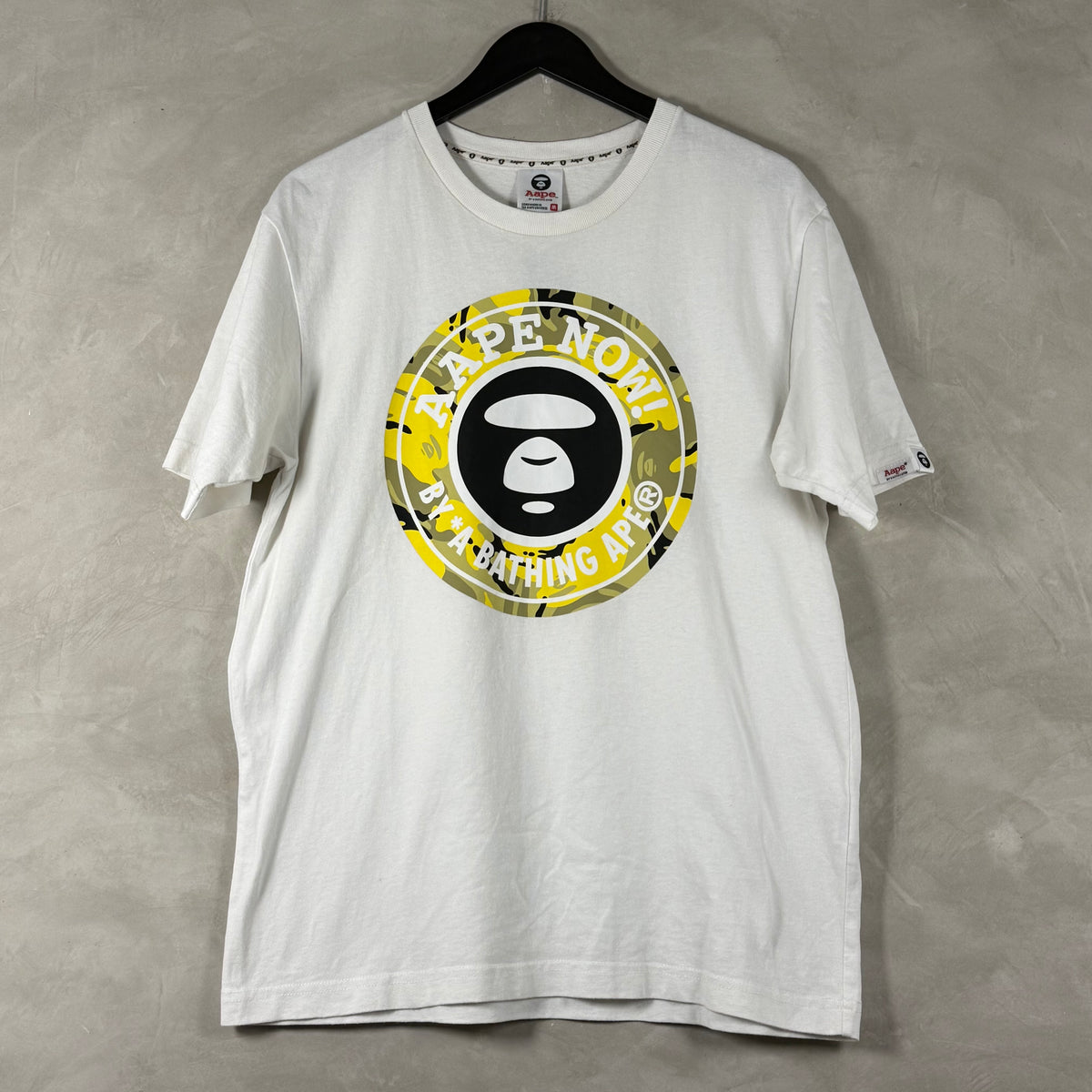AAPE YELLOW BLACK CAMO