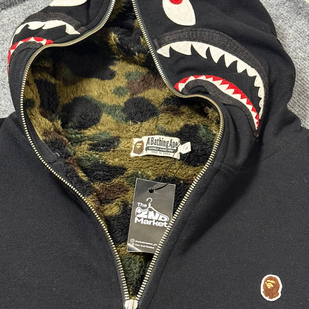 BAPE SHARK HALFZIP