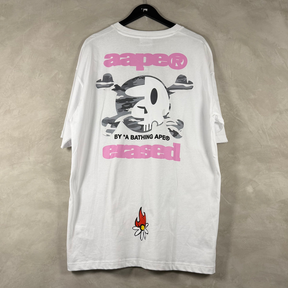 AAPE X ERASED BOXY OVERSIZED TEE