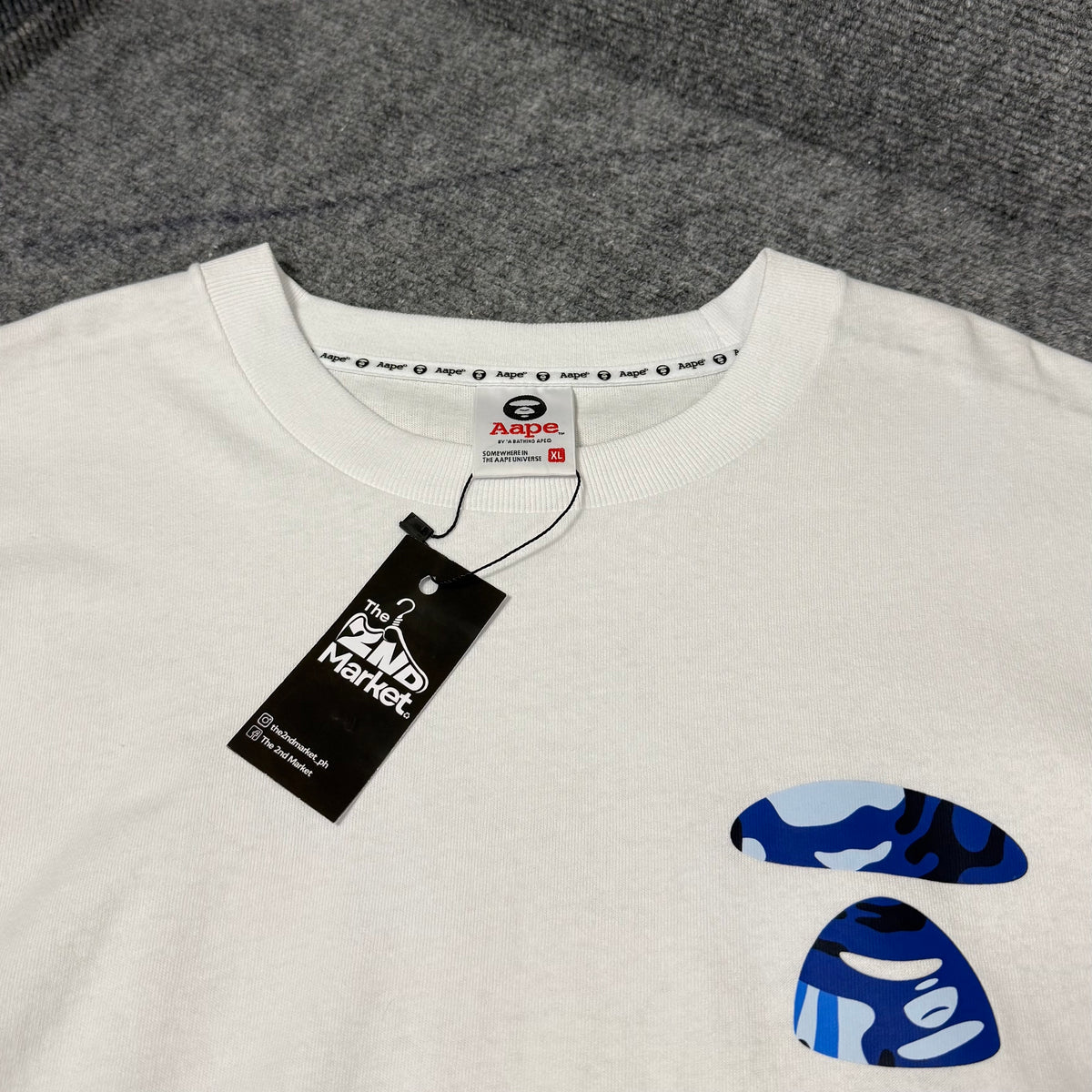 AAPE BLUE CAMO