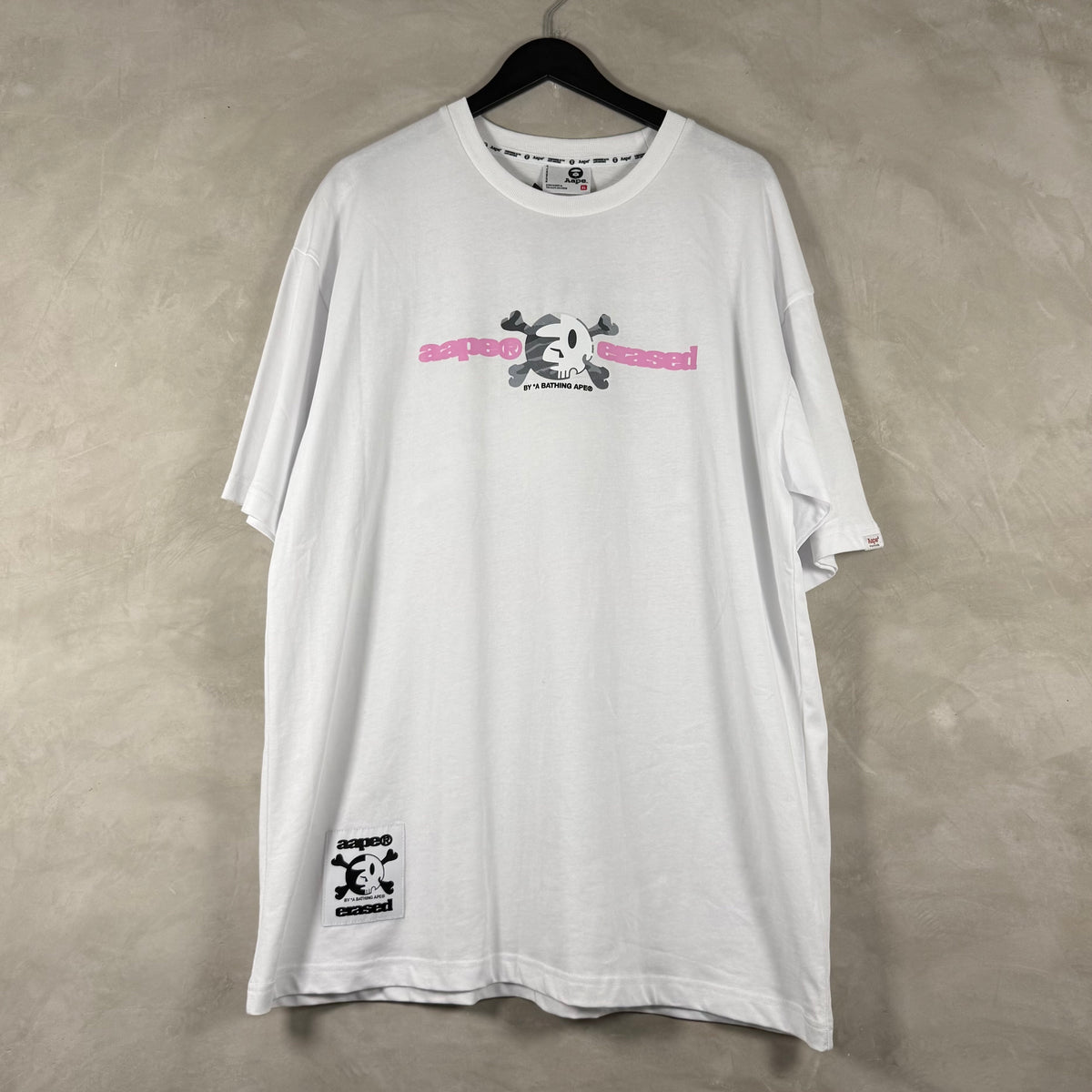 AAPE X ERASED BOXY OVERSIZED TEE