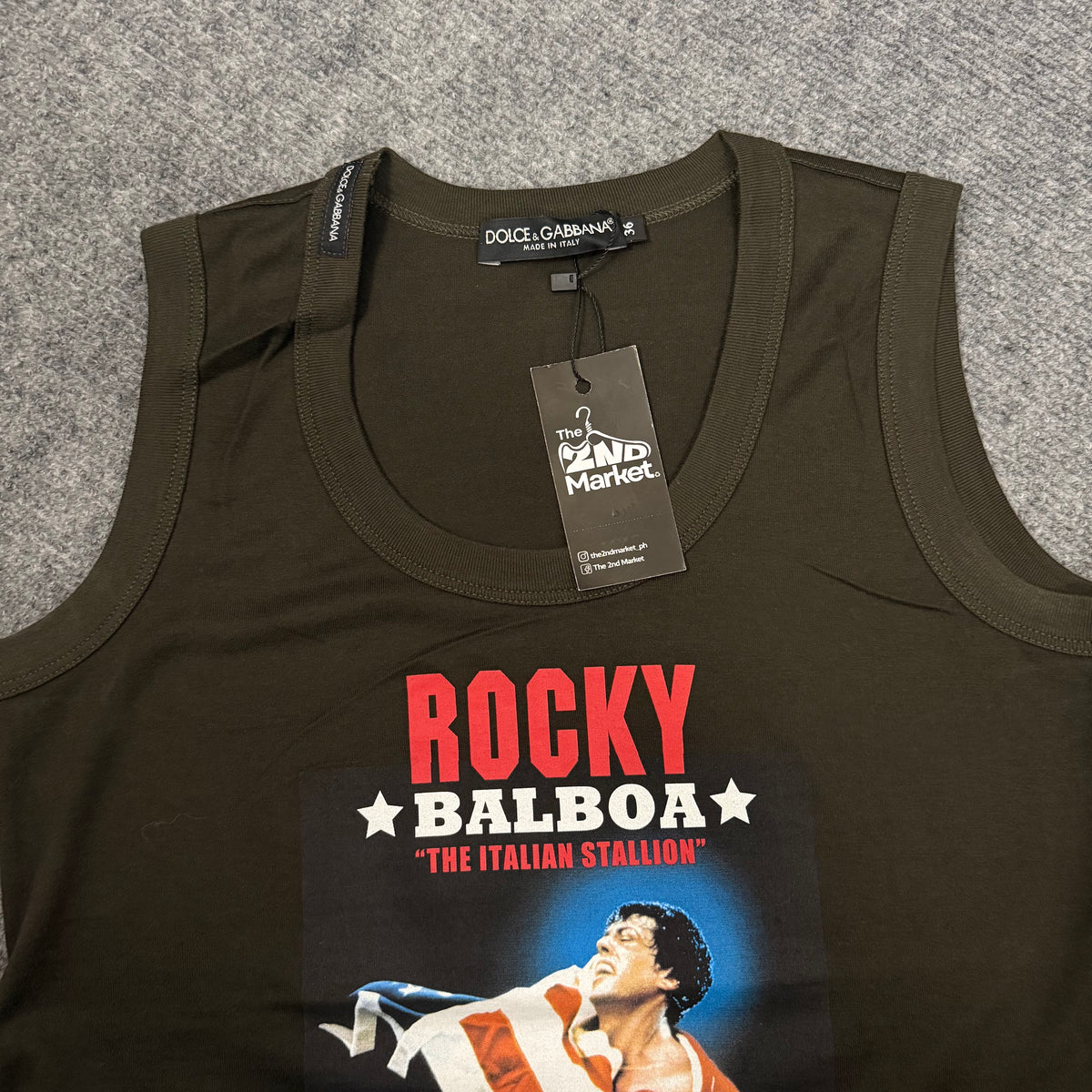 DOLCE&GABBANA TANK TOPS