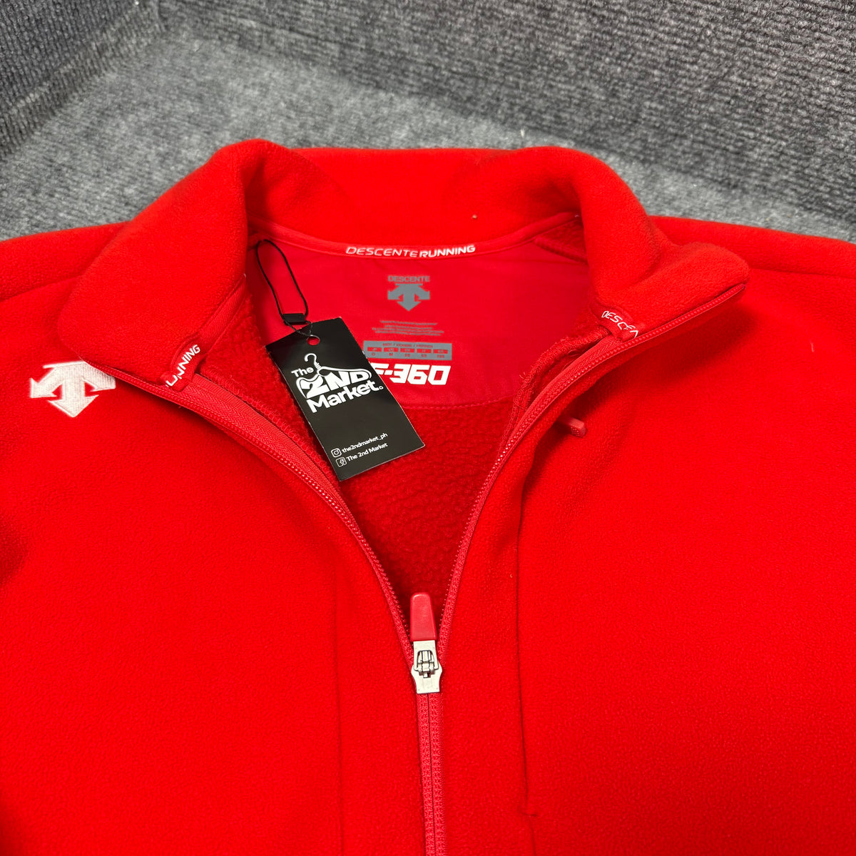 DECENTE FULL ZIP ATHLETIC JACKET