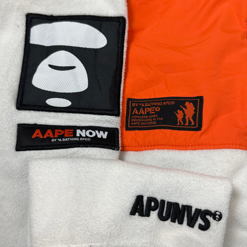 AAPE PANELLED ZIP HOODIE