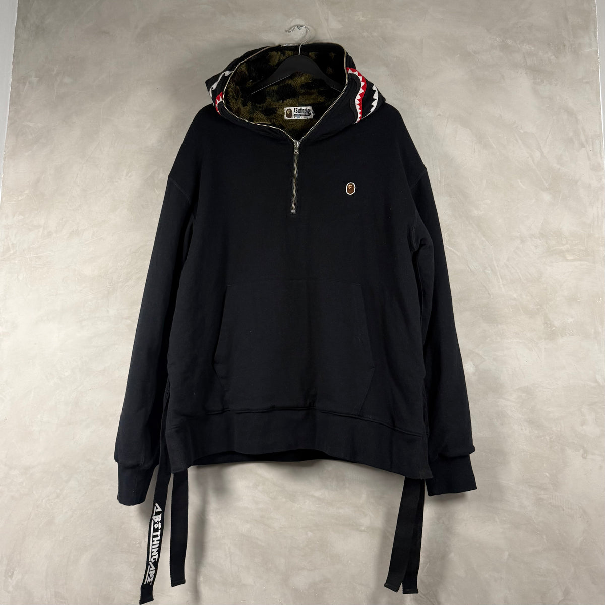 BAPE SHARK HALFZIP
