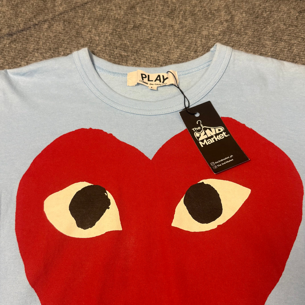 CDG PLAY TEE
