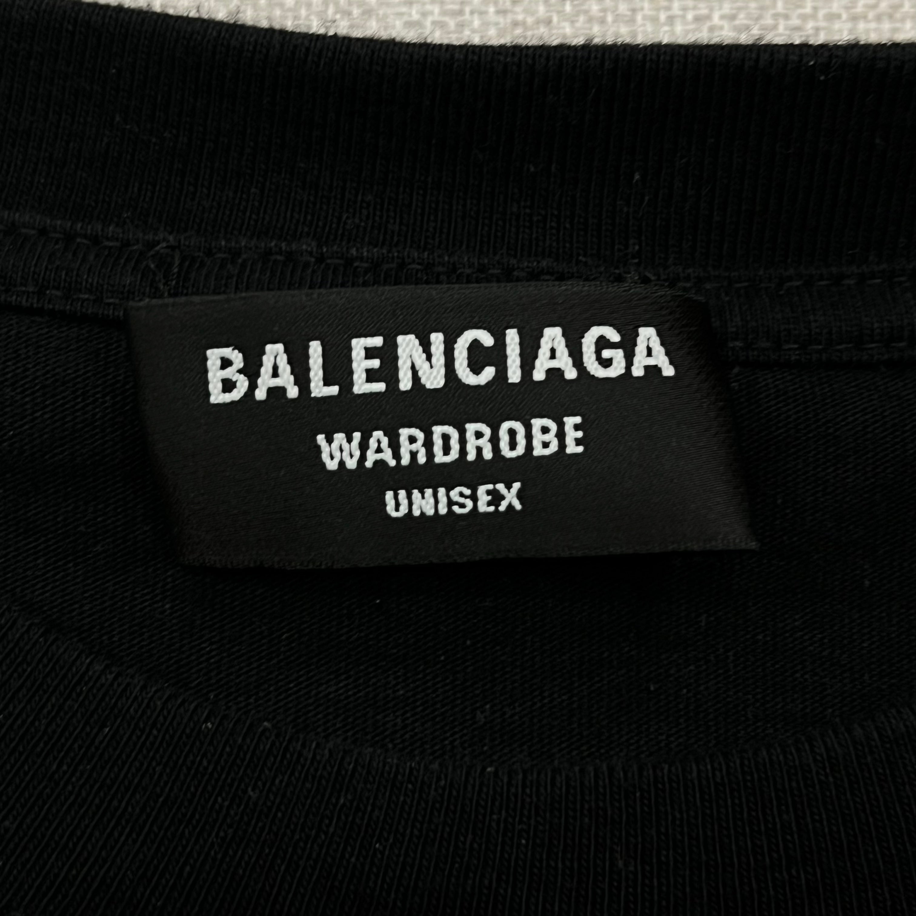 BALENCIAGA CORPORATE LOGO TEE