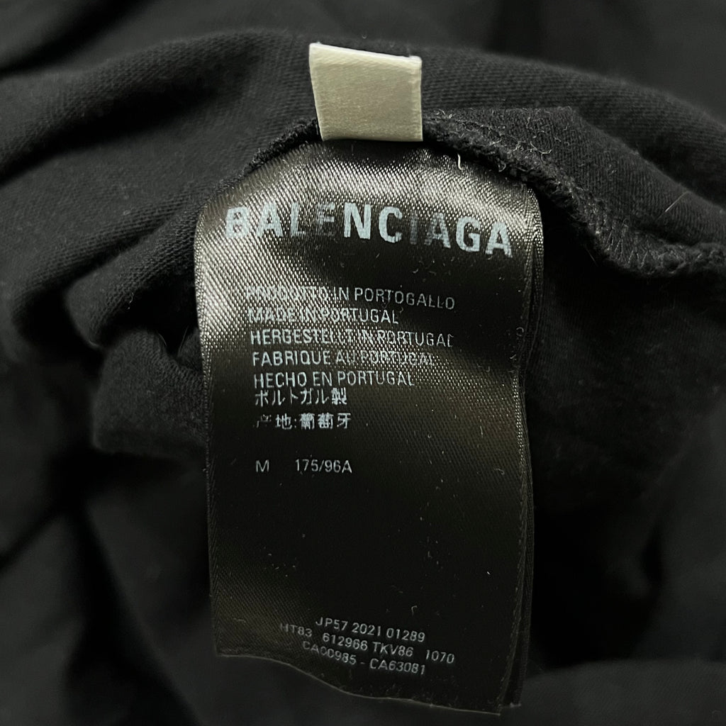 BALENCIAGA CORPORATE LOGO TEE