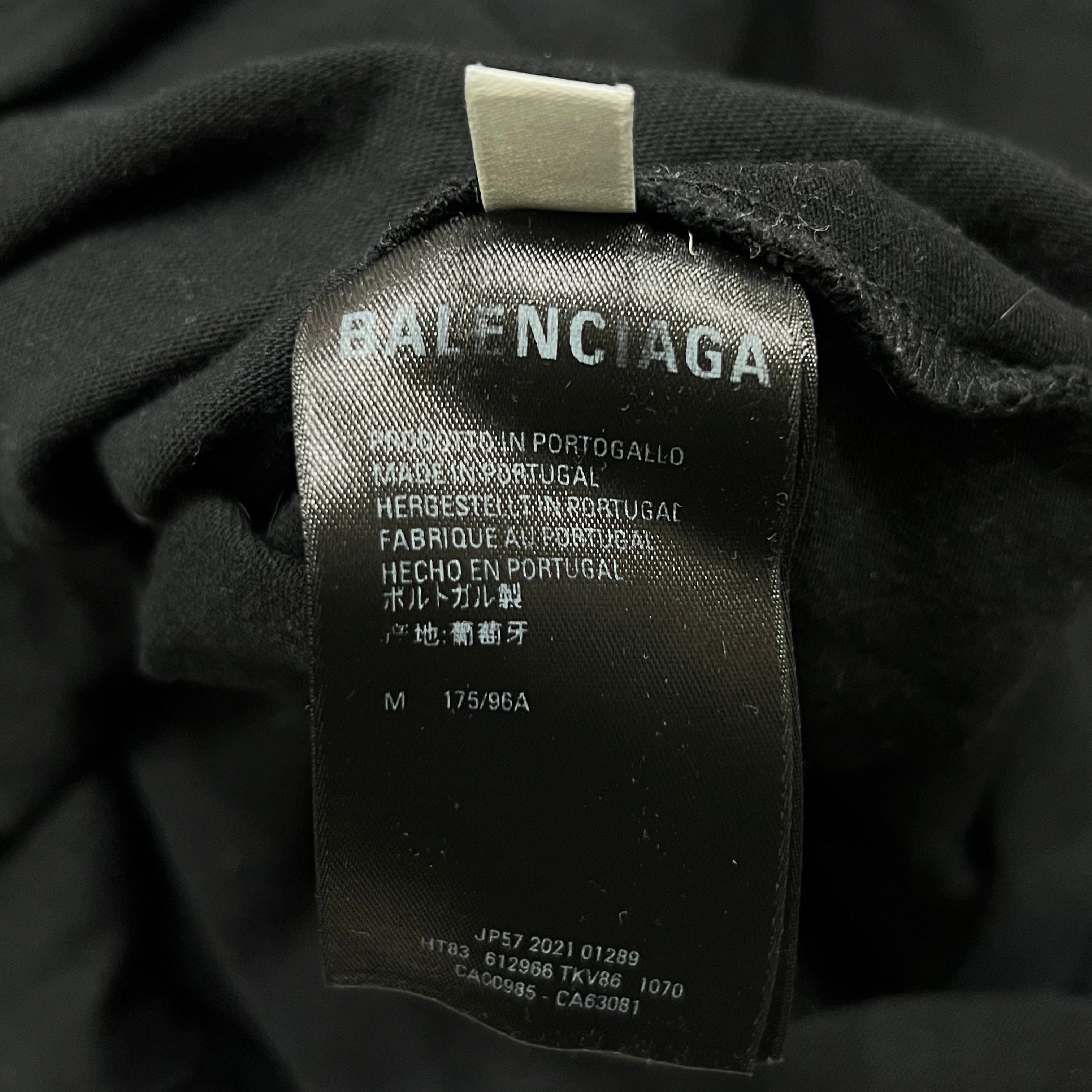 BALENCIAGA CORPORATE LOGO TEE