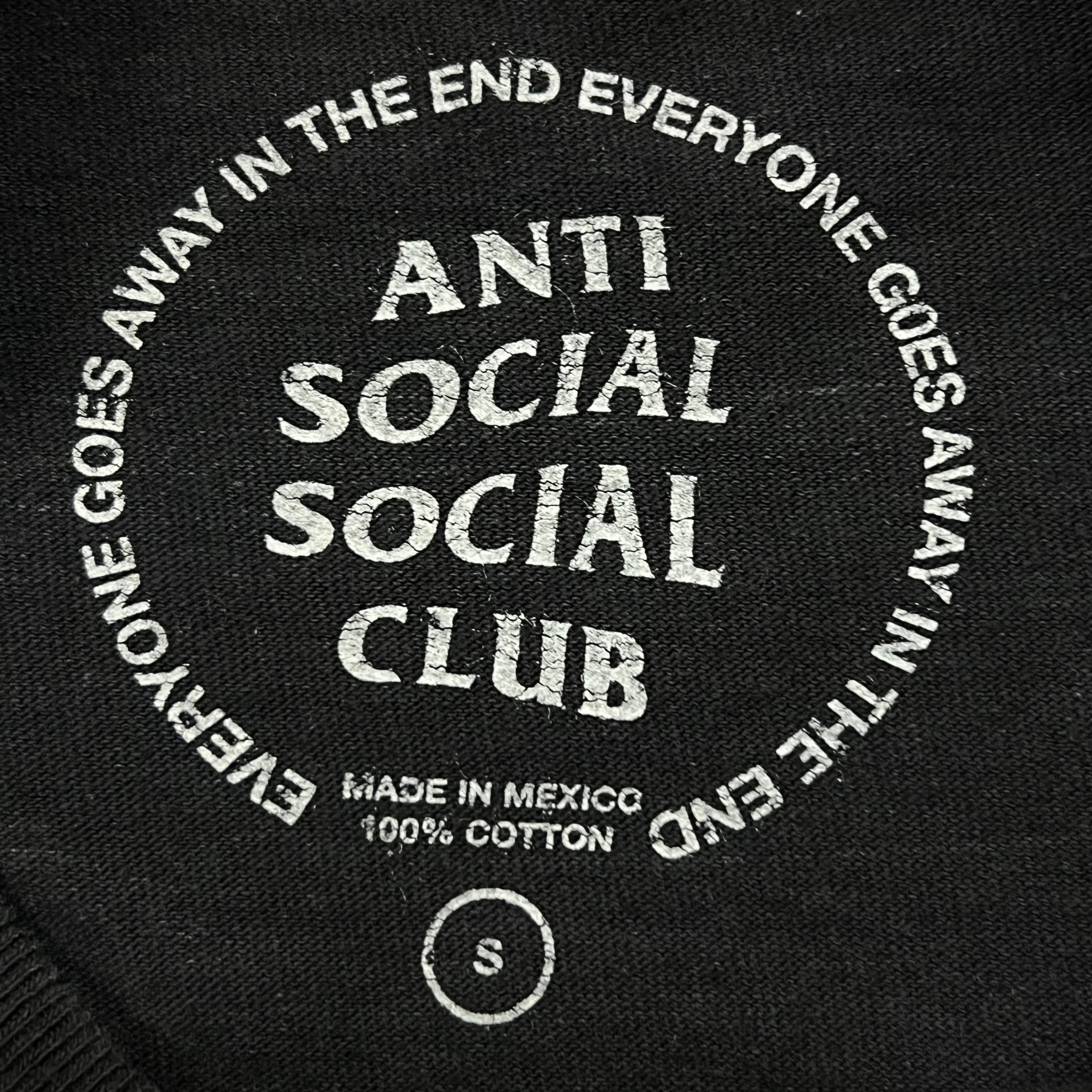 ANTI SOCIAL CLUB CANCELED