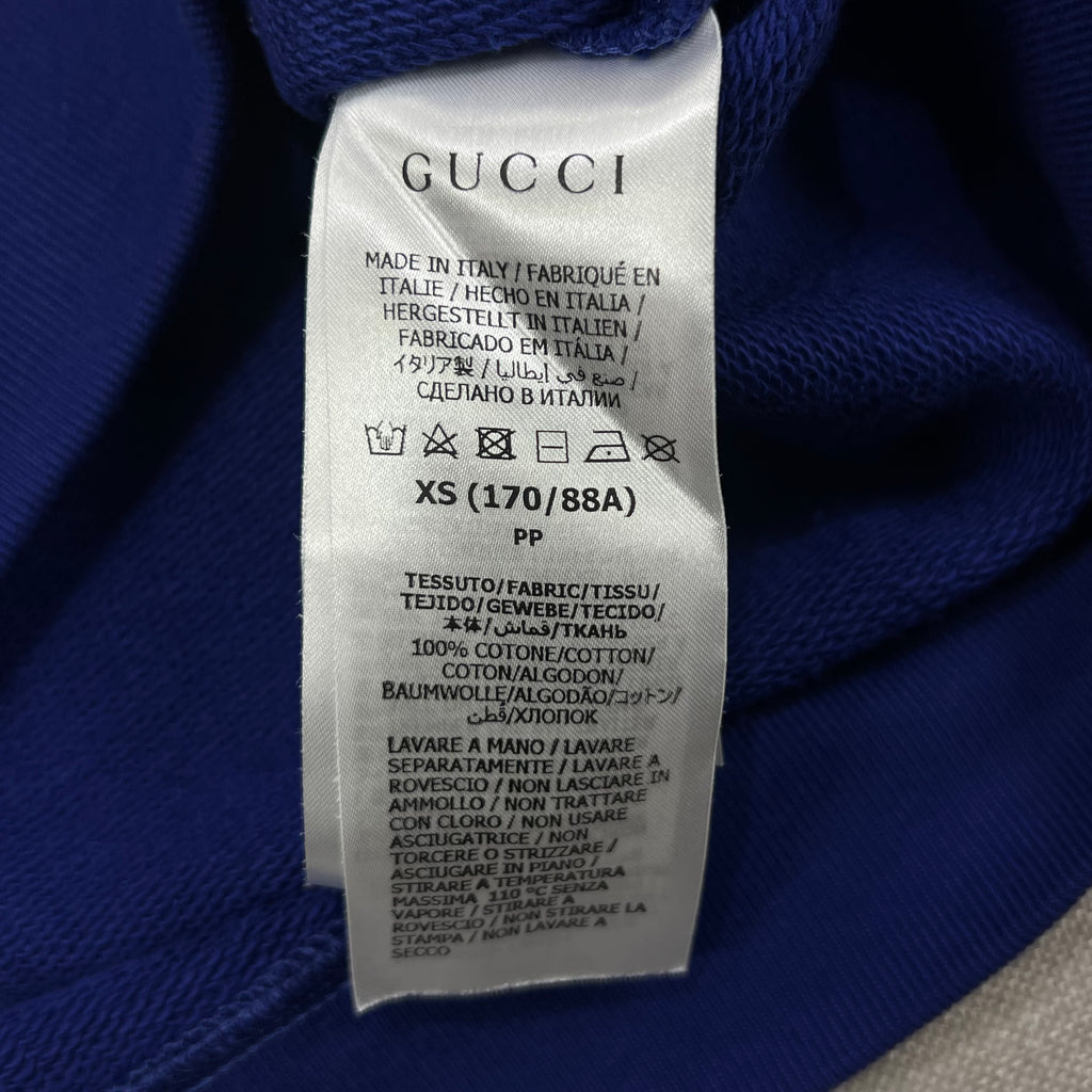 GUCCI COTTON SWEATSHIRT "GUCCI LEMON"