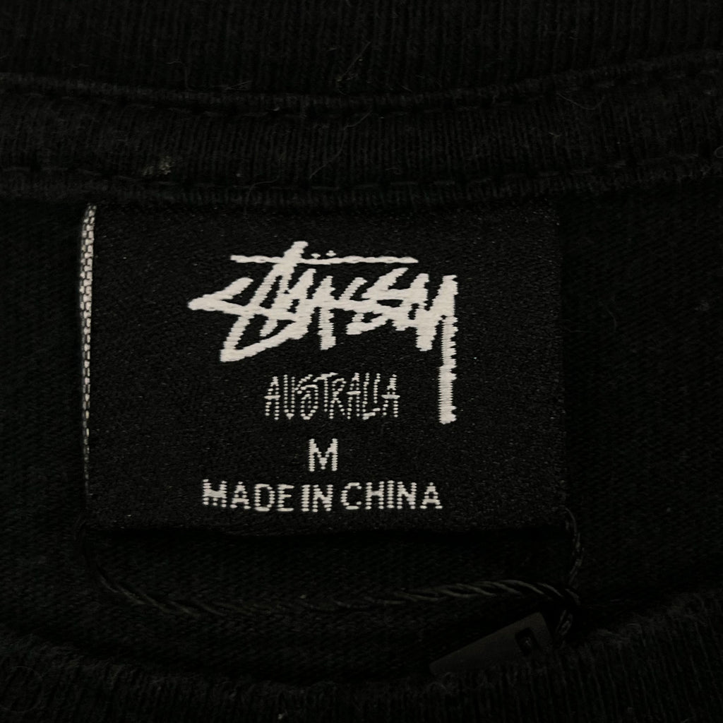 STUSSY BASIC LOGO PIGMENT DYED TEE
