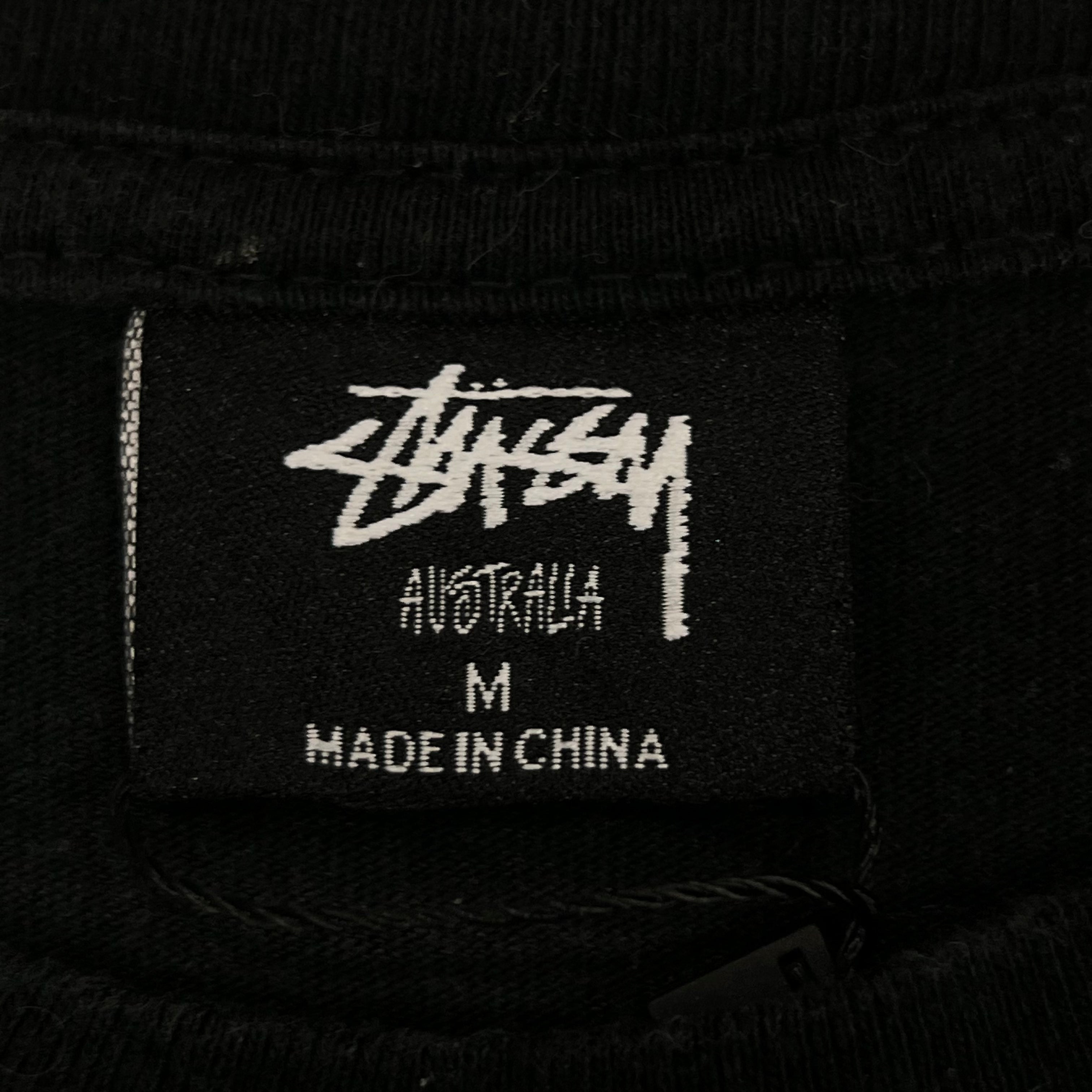 STUSSY BASIC LOGO PIGMENT DYED TEE
