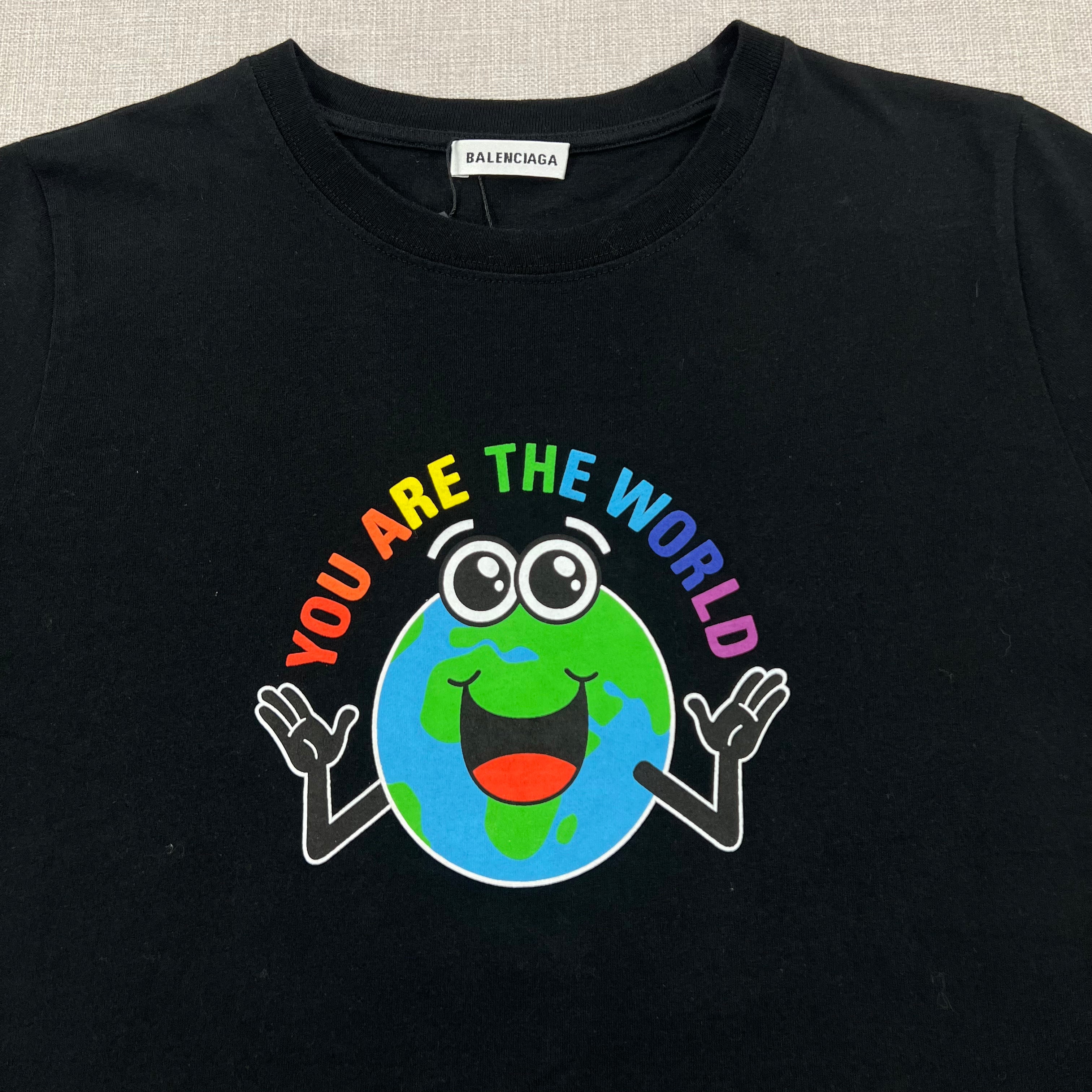 BALENCIAGA "YOU ARE THE WORLD" TEE