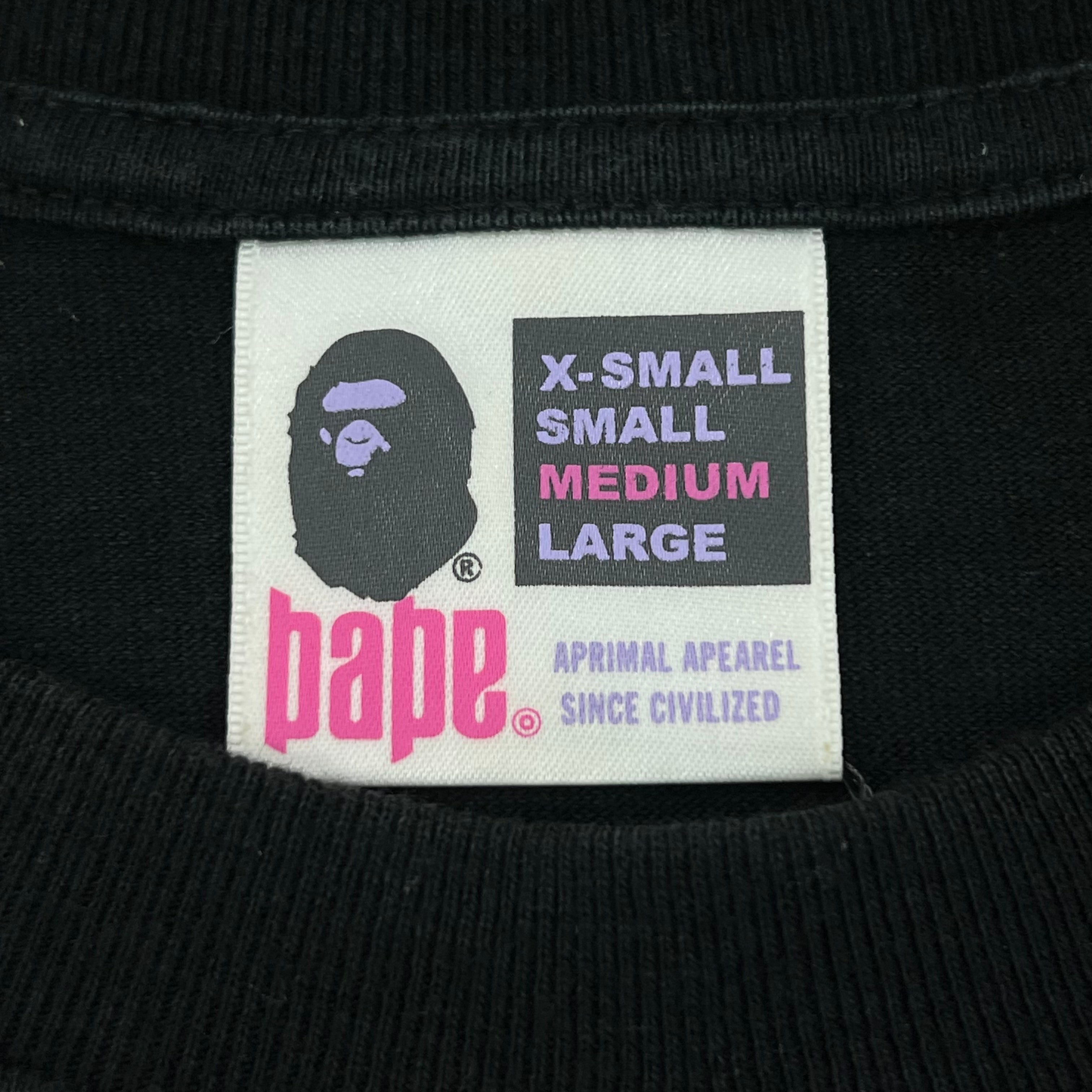 BAPE HEARTSTA CRYSTAL TEE