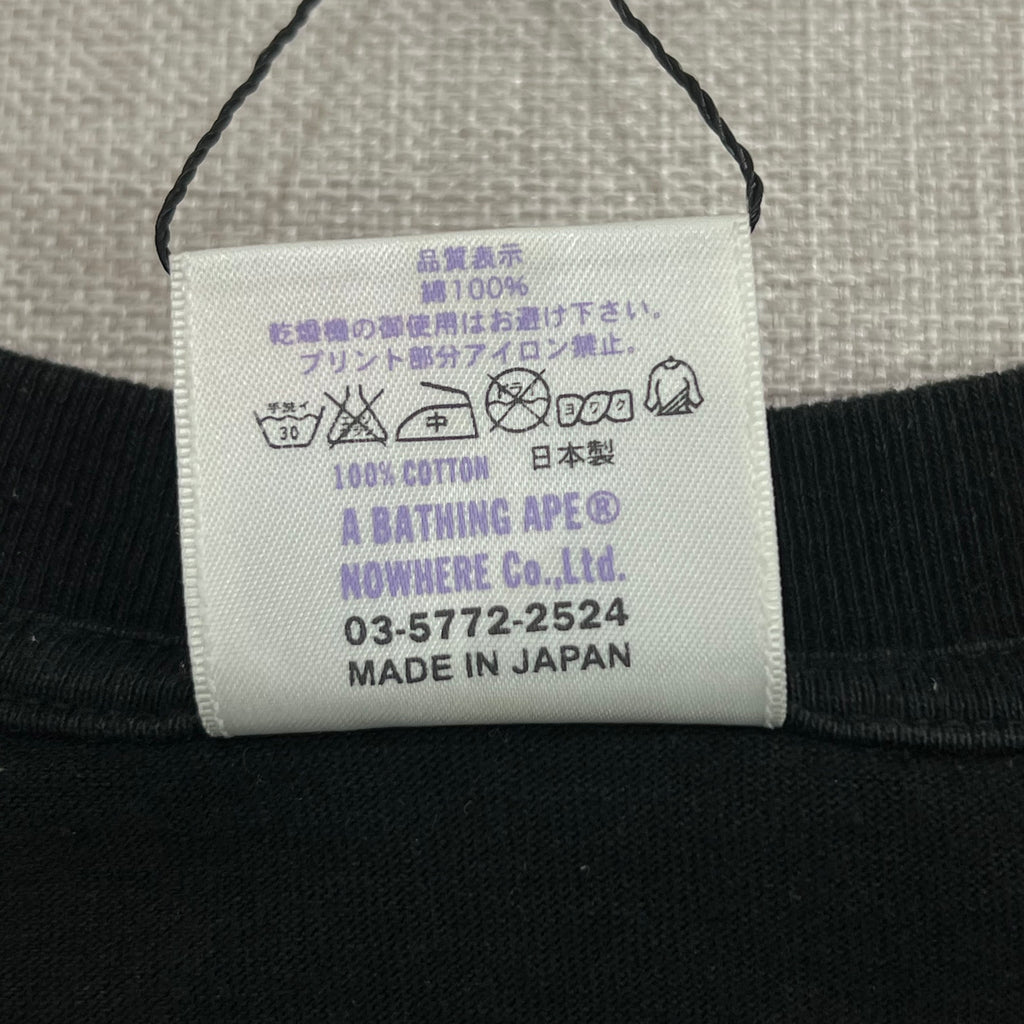 BAPE HEARTSTA CRYSTAL TEE