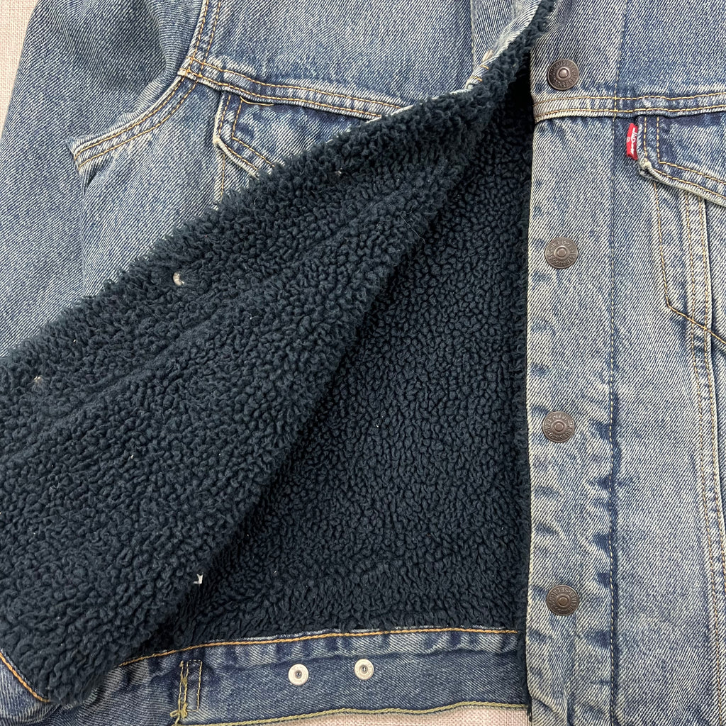 LEVI'S BLUE DENIM TRUCKER JACKET