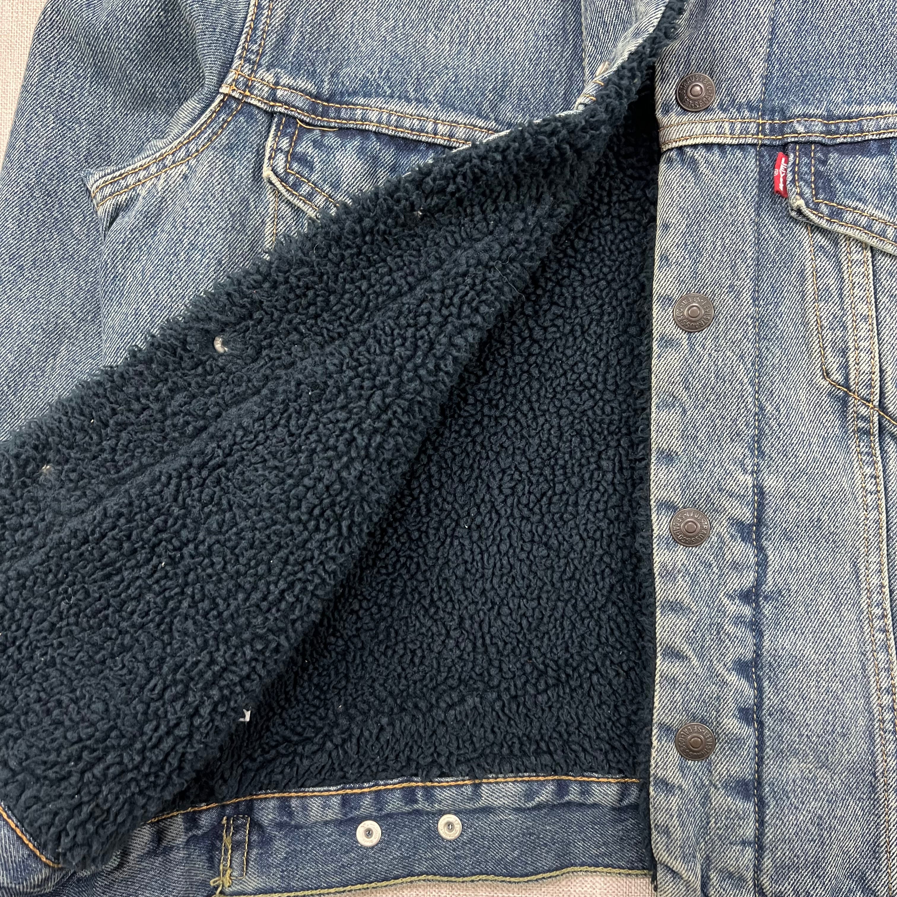 LEVI'S BLUE DENIM TRUCKER JACKET