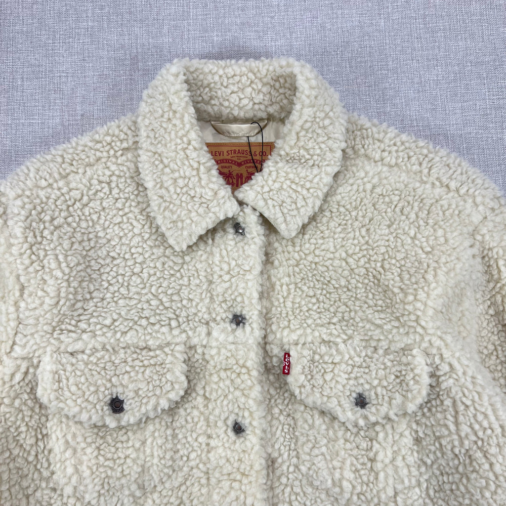 LEVI'S WOMEN'S SHERPA TRUCKER JACKET