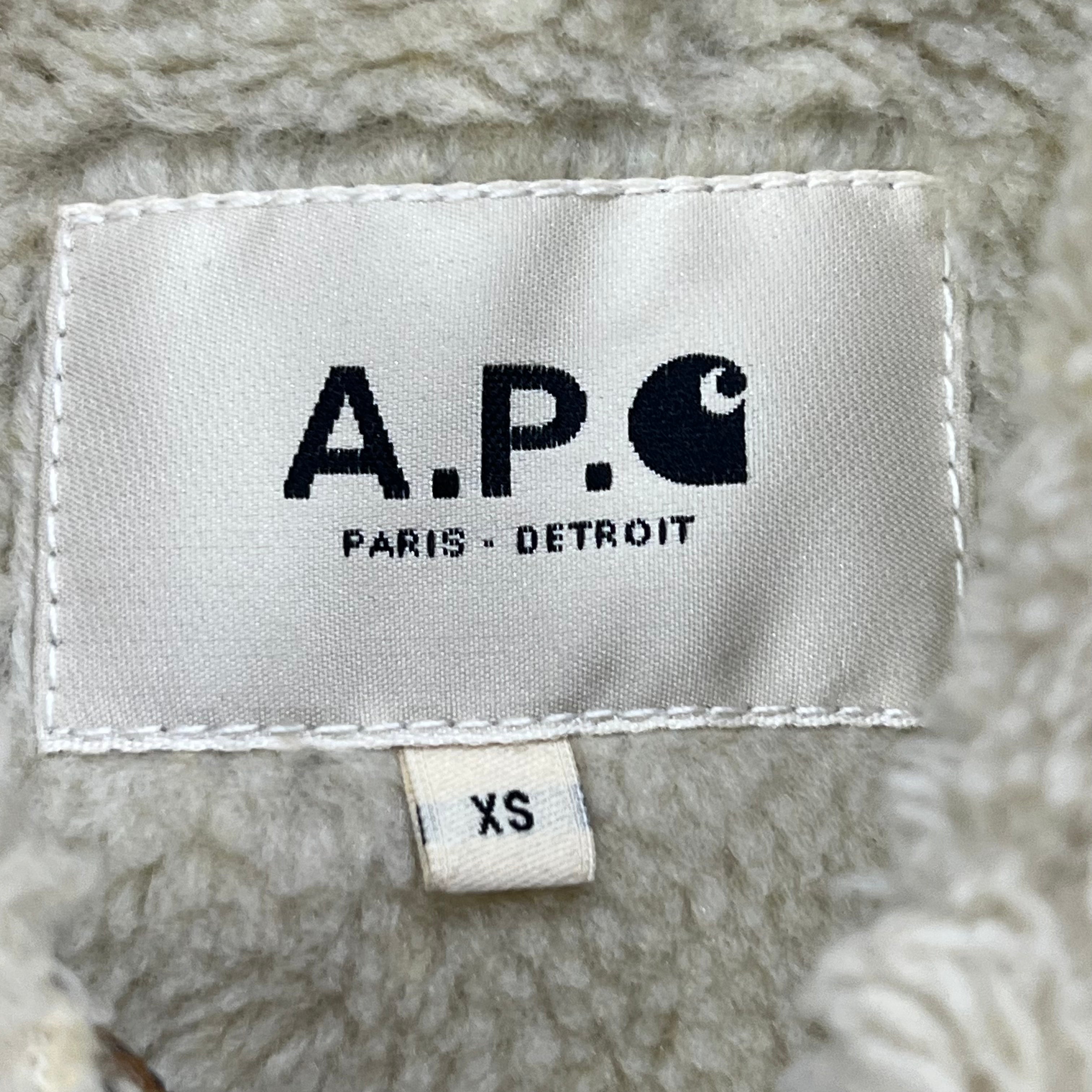 A.P.C X CARHARTT WIP DETROIT JACKET