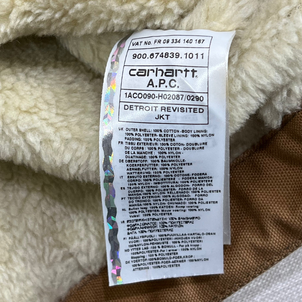 A.P.C X CARHARTT WIP DETROIT JACKET