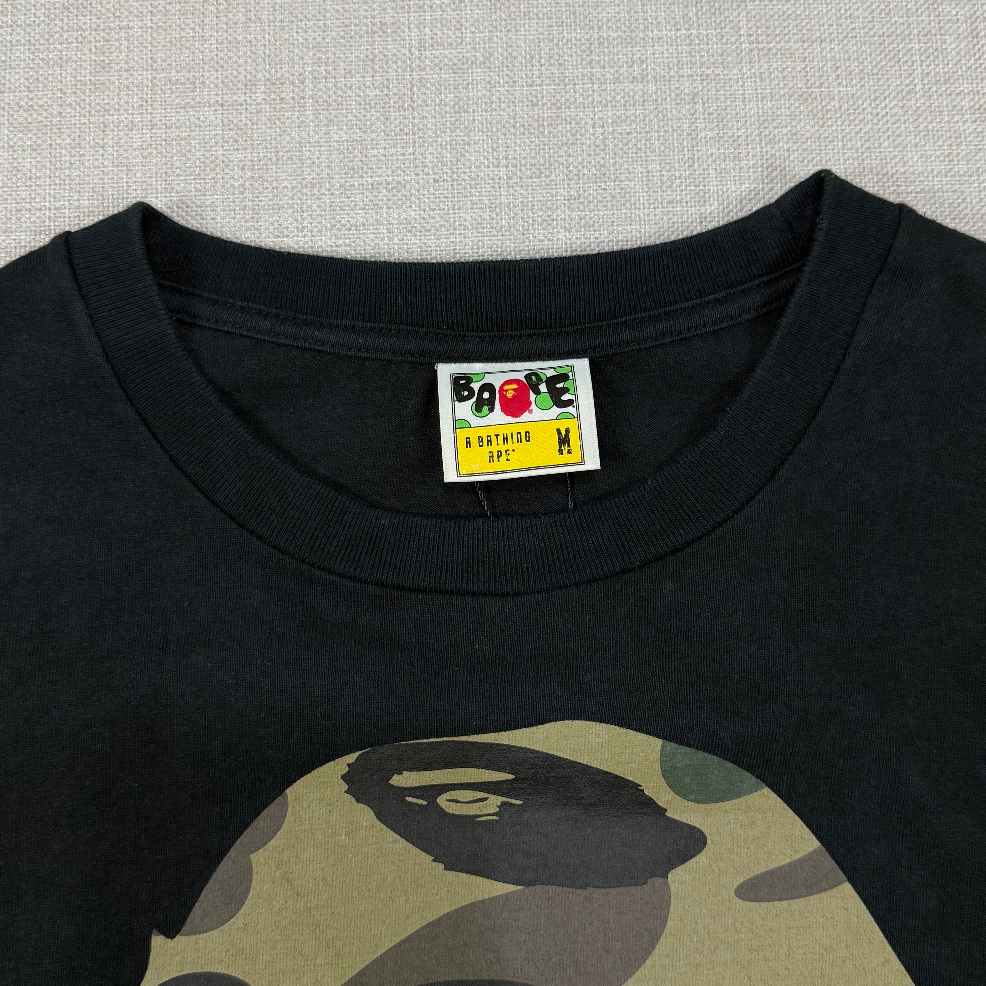 BAPE CAMO BIG APE HEAD TEE