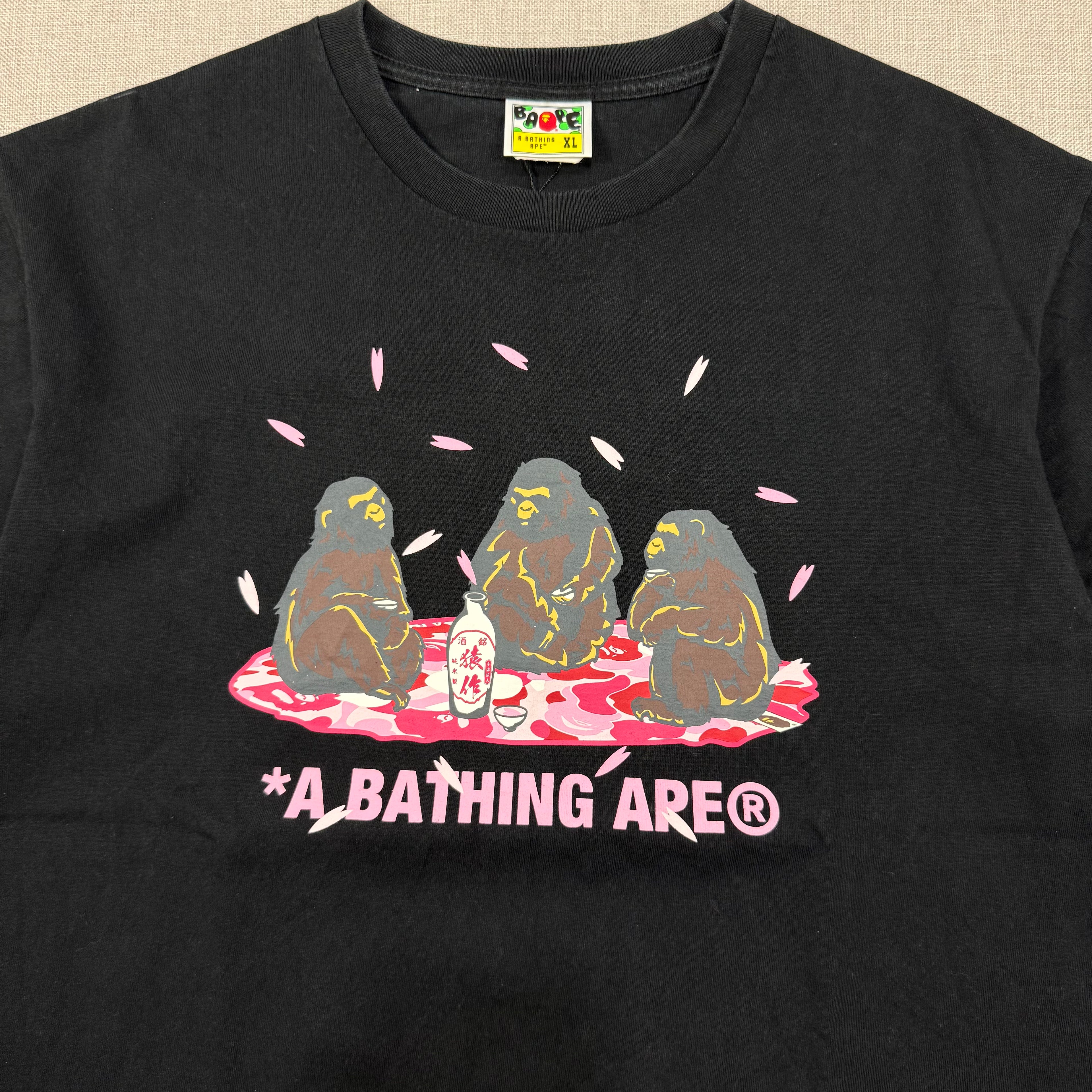 BAPE SAKURA VIEWING TEE