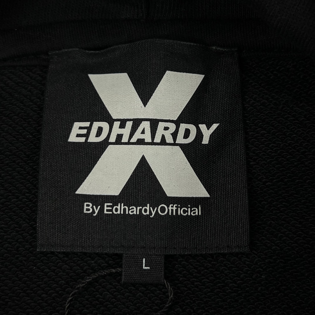 ED HARDY "ED HARDYX" LOGO HOODIE